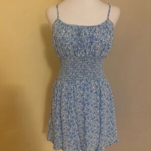Liberty Love Blue Floral Mini Dress